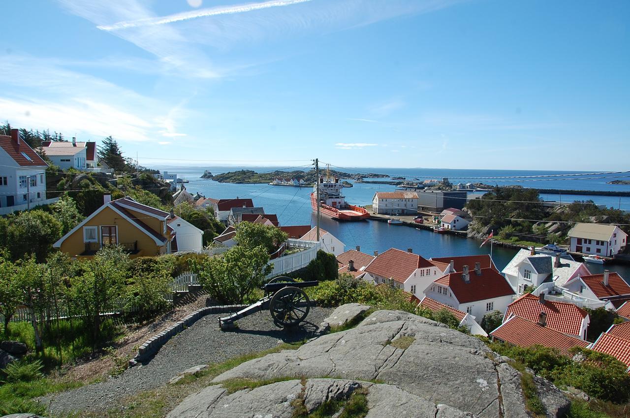 Lundins Sommerhotell Skudeneshavn ภายนอก รูปภาพ